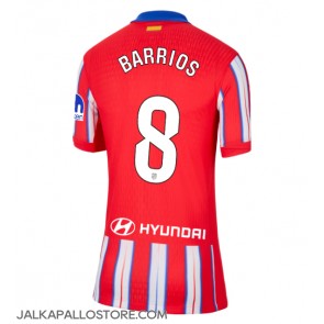 Atletico Madrid Pablo Barrios #8 Kotipaita Naisten 2024-25 Lyhythihainen